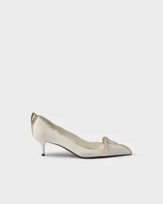 Antiqued Leather Pumps