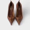 Antiqued Leather Pumps