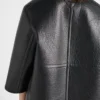 Bonded Leather Coat