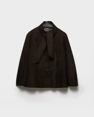 Bonded Suede Jacket