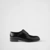 Brushed Leather Double Monk Strap Shoes