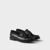 Brushed Leather Loafers