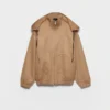 Camel-Hair Blouson Jacket
