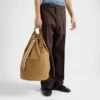 Canvas Drawstring Duffle Bag