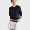 Cashmere and Silk Crew-Neck Sweater