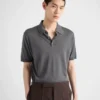 Cashmere and Silk Polo Shirt