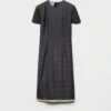 Checked Wool Dress