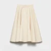 Chino Midi-Skirt