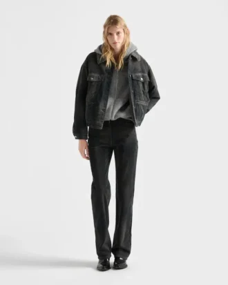 Corduroy Blouson Jacket