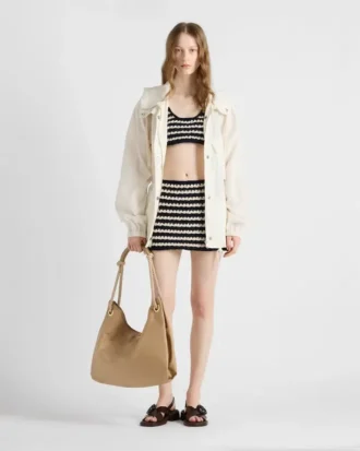 Cotton Crochet Crop Top