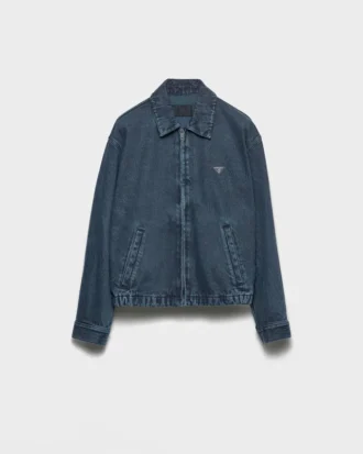 Denim Blouson Jacket