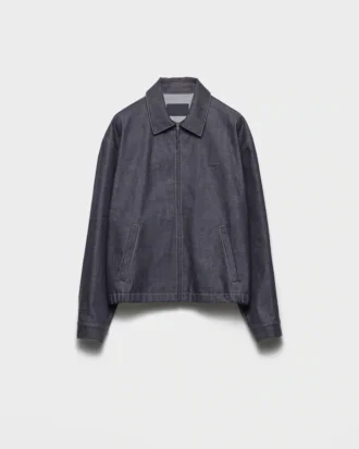 Denim Blouson Jacket
