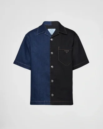 Double Match Denim Shirt