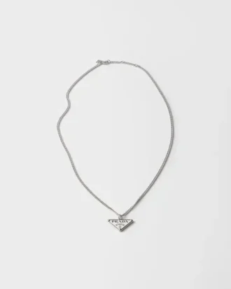 Enameled Metal Necklace