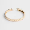 Eternal Gold Bangle Bracelet in Yellow Gold with Diamonds