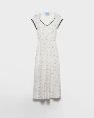 Floral Print Ponga Dress