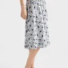 Floral Print Ponga Dress