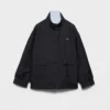 Kid Mohair and Poplin Jacket