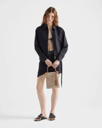 Kid Mohair Blouson Jacket