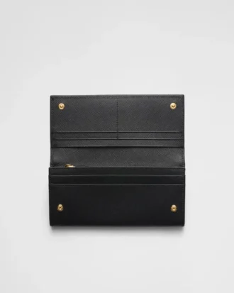 Large Saffiano Leather Wallet