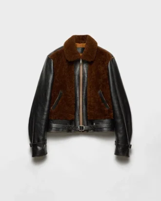 Leather and Shearling Jacket