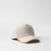 Linen Blend Baseball Cap