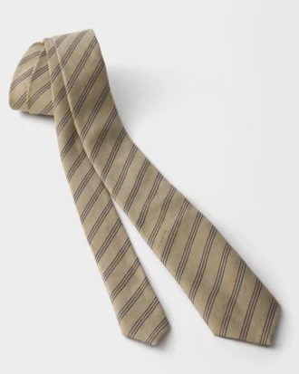 Linen Blend Tie
