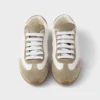 Nappa Leather and Suede Sneakers