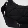 Padded Re-Nylon Shoulder Bag