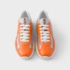 Patent Leather and Technical Fabric Prada America’s Cup Sneakers