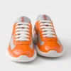 Patent Leather and Technical Fabric Prada America’s Cup Sneakers