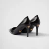 Patent Saffiano Leather Pumps