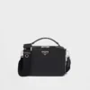 Prada Brique Medium Saffiano Leather Bag