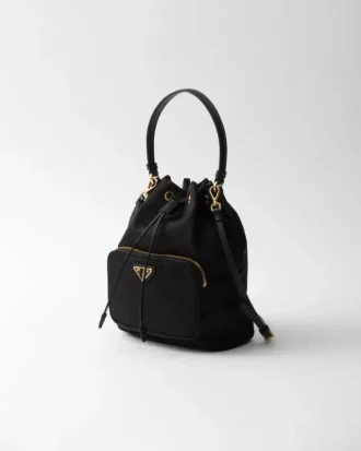 Prada Duet Re-Nylon Bucket Bag