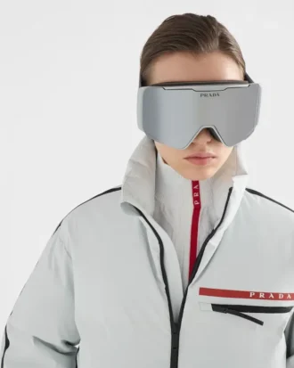 Prada Linea Rossa by Oakley Snow Goggle with Interchangeable Lenses