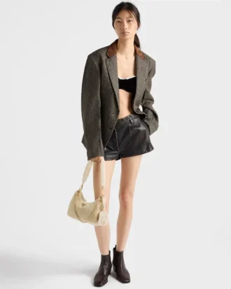 Prada Re-Edition Mini Shearling Bag