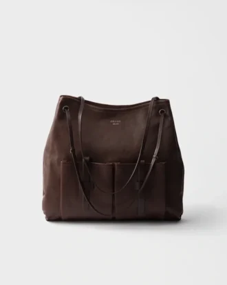 Prada Route Large Leather Bag