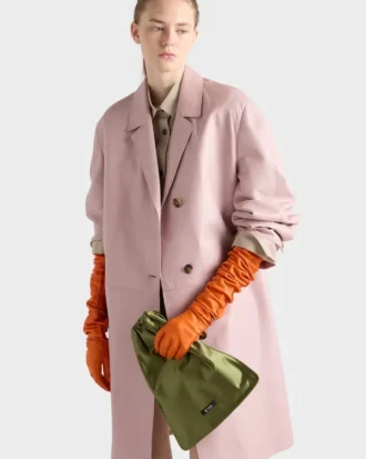 Prada Wish Silk Duchesse Pouch