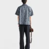 Printed Cotton Bowling Shirt