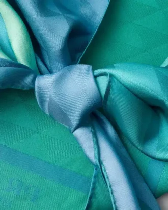 Printed Silk Twill Halter Top