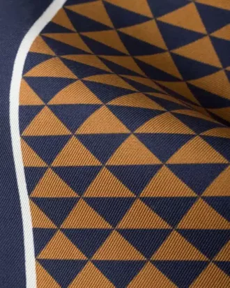 Printed Silk Twill Scarf