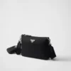 Re-Nylon and Saffiano Leather Shoulder Bag