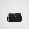 Re-Nylon and Saffiano Leather Shoulder Bag