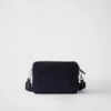Re-Nylon and Saffiano Leather Shoulder Bag