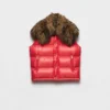 Re-Nylon and Shearling Down Vest