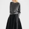Re-Nylon Circle Skirt