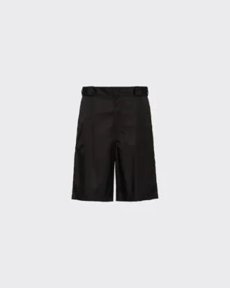 Re-Nylon Gabardine Bermudas