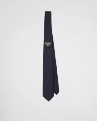 Re-Nylon Gabardine Tie