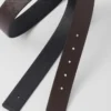 Reversible Saffiano Leather Belt Strap