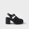 Rubber Platform Sandals